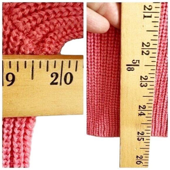 H&M pink deep V neck sweater, size S - Picture 7 of 7